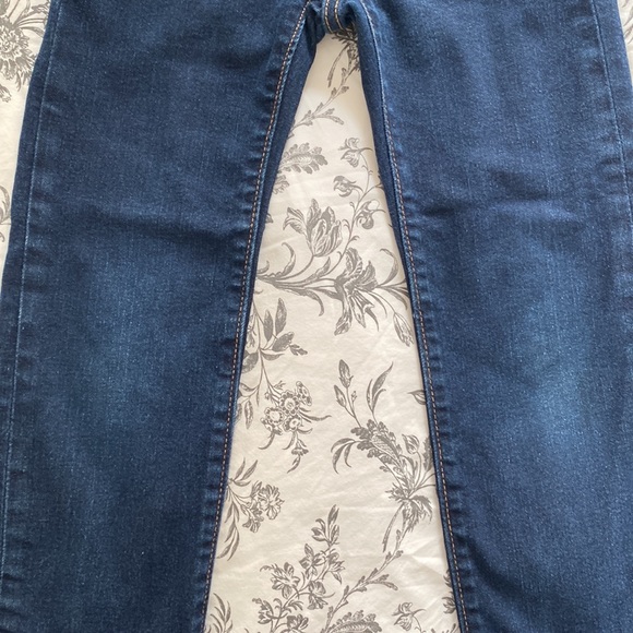 Old navy youth dark blue regular jeans sz 6 - Picture 4 of 4